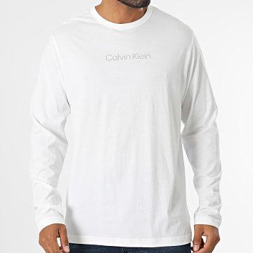 Calvin Klein - Camiseta de manga larga NM2771E Blanco