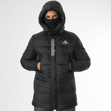 Helvetica - Kapuzenjacke Capri 2 Schwarz