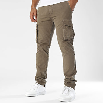 KZR - Pantalón Cargo Beige Oscuro