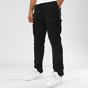 KZR - Pantalones cargo negros