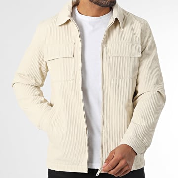 KZR - Veste Zippée Beige