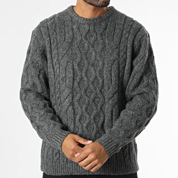 Levi's - Pull A0708 Gris Anthracite