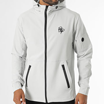 Project X Paris - Veste Zippée Capuche 2433130 Gris Clair