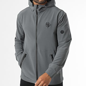Project X Paris - Veste Zippée Capuche 2433130 Gris Anthracite