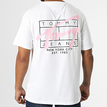 Tommy Jeans - T-shirt nevel 0594 Wit