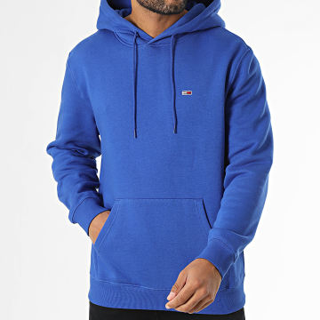 Tommy Jeans - Sweat Capuche Flag 0742 Bleu Roi