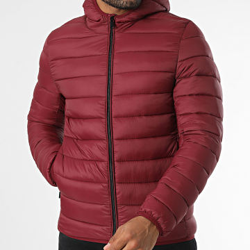 Kymaxx - Donsjack met capuchon Bordeaux