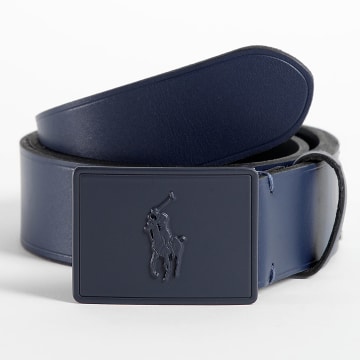 Polo Ralph Lauren - Cintura con placca blu navy