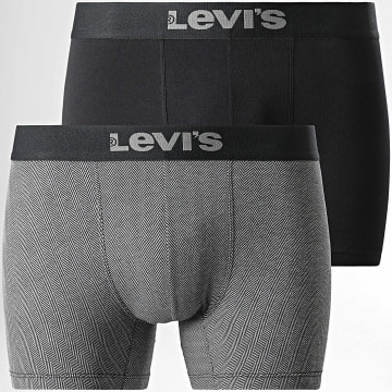Levi's - Lot De 2 Boxers 701229543 Noir Gris