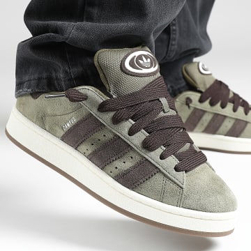 Adidas Originals - Campus 00s Zapatillas ID1418 Oliva Strata Marrón Oscuro Calzado Blanco