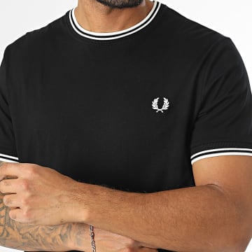Fred Perry - Tee Shirt Twin Tipped M1588 Noir