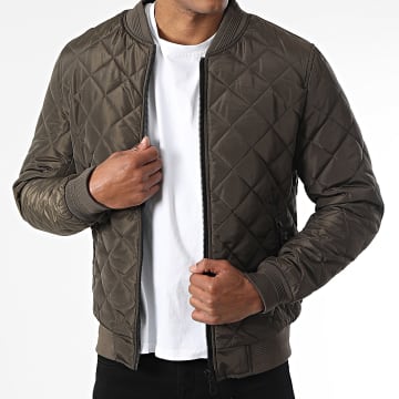 Kymaxx - Veste Bomber Vert Kaki