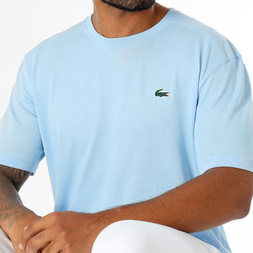 Lacoste - Tee Shirt Regular Fit Logo Crocodile Bleu Clair