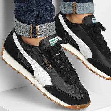 Puma - Zapatillas Easy Rider Vintage 399028 Puma Negro Puma Blanco