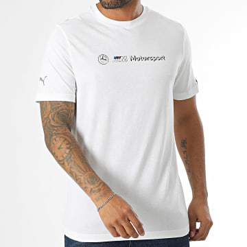 Puma - Camiseta BMW Motorsport Logo 627468 Blanca