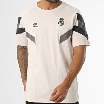 Adidas Originals - Tee Shirt Real Madrid IM7467 Beige