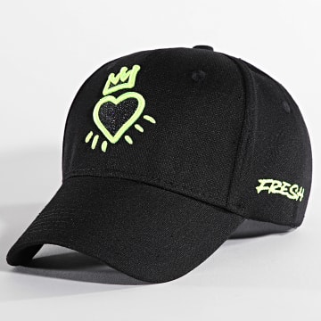 Classic Series - Casquette Noir Vert Fluo