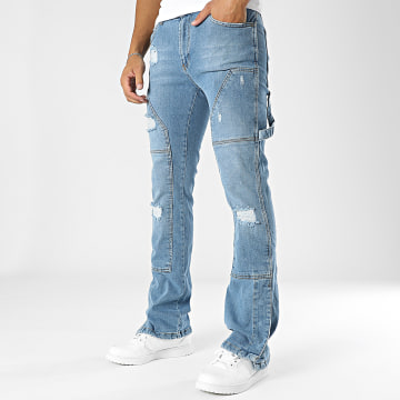 Ikao - Jean Flare Bleu Denim