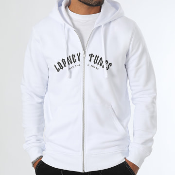 Looney Tunes - Worldwide Hooded Zip Jacket Wit Zwart