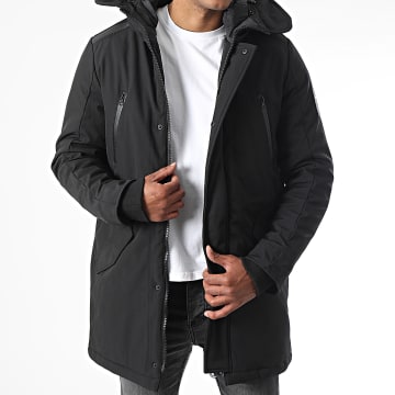 Classic Series - Parka con capucha Baryo Negra
