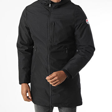 Classic Series - Parka negra con capucha Stantly