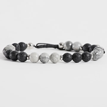 Frilivin - Armband Schwarz Grau