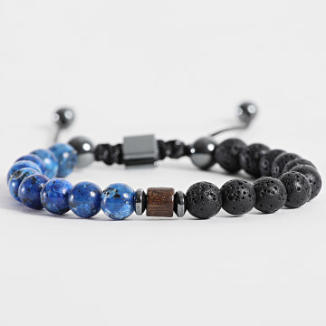 Frilivin - Armband Schwarz Königsblau