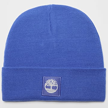 Timberland Bonnet Tonal Patch Beanie Bleu Roi LaBoutiqueOfficielle