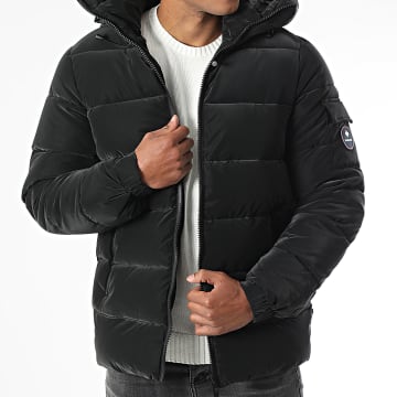 Classic Series - Doudoune Longue Capuche Griffon Noir