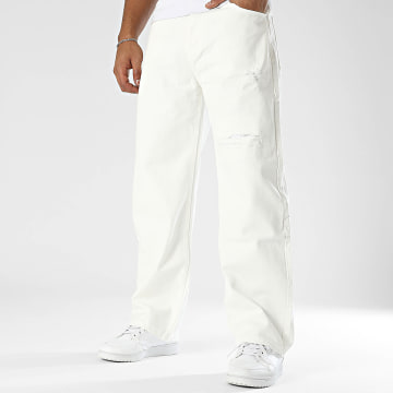 Frilivin - Jean Large Blanco