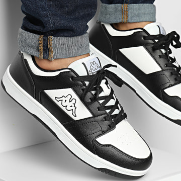 Kappa - Rernal 2 Logo Sneakers 341X2DW Blanco Negro