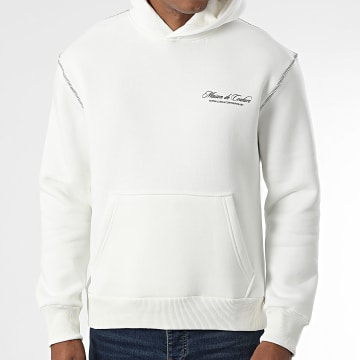 KZR - Sweat Capuche Blanc