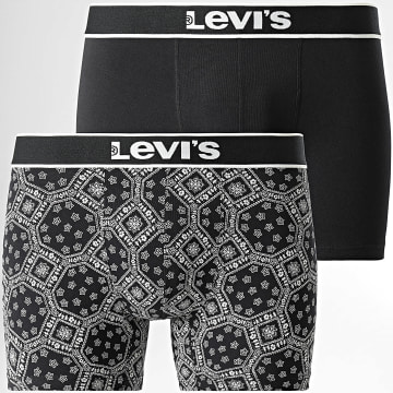 Levi's - Lot De 2 Boxers 701229544 Noir Bandana