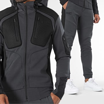 Comme Des Loups - Ensemble De Survetement Swoop Gris Anthracite