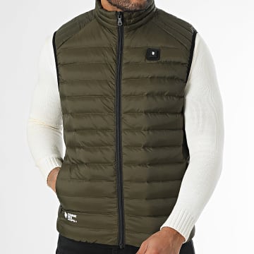 Comme Des Loups - Doudoune Sans Manches Porto Chauffante Vert Kaki