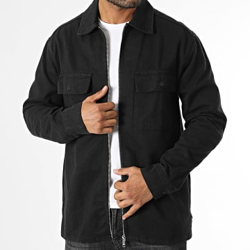 Only And Sons - Team Heavy Twill Zipper Jacke Schwarz