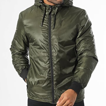 Blend - Veste Zippée Capuche 20717228 Vert Kaki