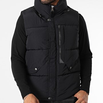 Classic Series - Doudoune Capuche Sans Manches Noir