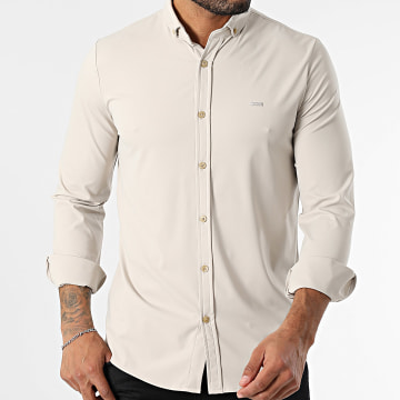 Classic Series - Camicia a maniche lunghe beige