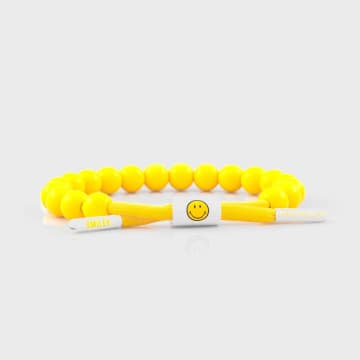 Rastaclat - Smiley World Armband Gelb