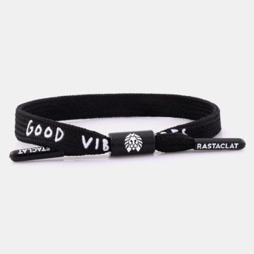 Rastaclat - Bracelet Good Vibes Noir