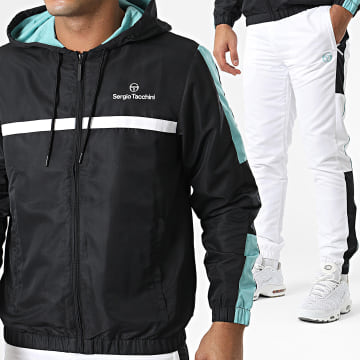 Sergio Tacchini - Ensemble De Survetement Prannie Abita Noir Blanc