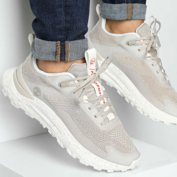 Timberland - Motion Access Low Lace A6DJK Light Taupe Knit Sneakers