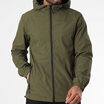 Zayne Paris  - Coupe-Vent Capuche Vert Kaki