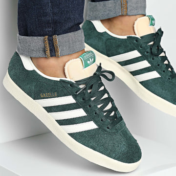 Adidas Originals - Baskets Gazelle IF9655 Mineral Green Off White Cream White