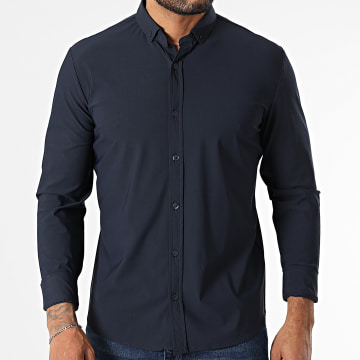 Classic Series - Chemise Manches Longues Bleu Marine
