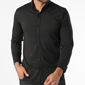 Classic Series - Camicia nera a maniche lunghe