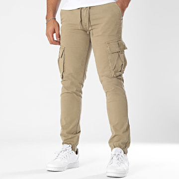 Classic Series - Pantalones Cargo Beige