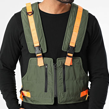 Classic Series - Gilet Tactique Vert Kaki Réfléchissant
