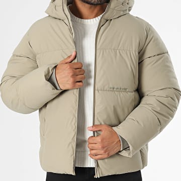 Jack And Jones - Doudoune Capuche Vesterbro Puffer Beige